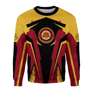 Railspirit Personalized Chicago Great Western Railroad Sweatshirt Strong Line Style Train Unisex Shirt All Over Print