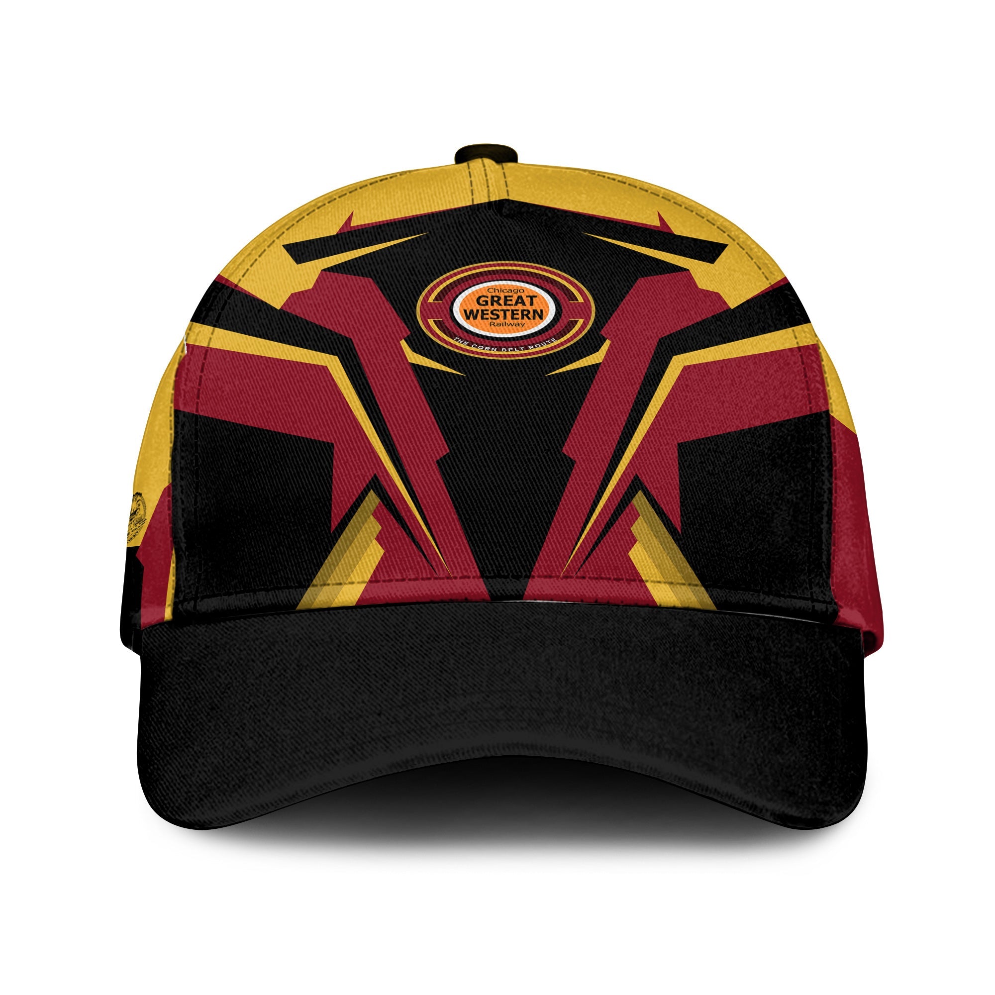 Railspirit Chicago Great Western Railroad Classic Cap Strong Line Style Cap All Over Print