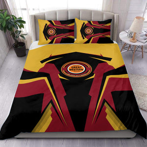 Railspirit Chicago Great Western Railroad Bedding Set Strong Line Style Bedding Set All Over Print