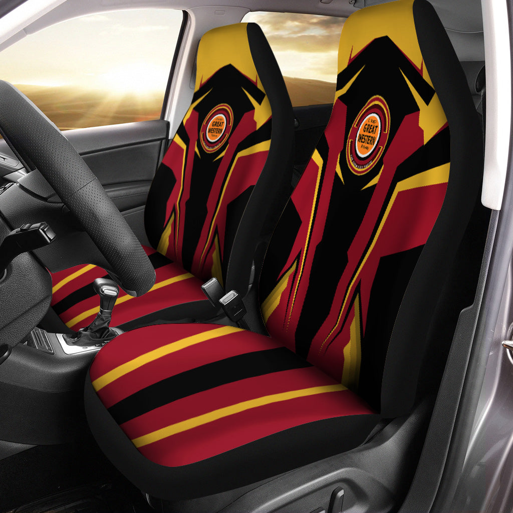 Railspirit Chicago Great Western Railroad Car Seat Cover Strong Line Style Seat Cover