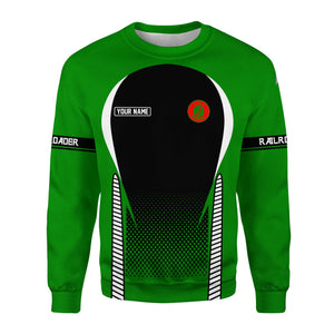 Railspirit Personalized Elgin Joliet And Eastern Railroad Sweatshirt Stress Is Caused By Not Having Enough Trains Shirt All Over Print Shirt