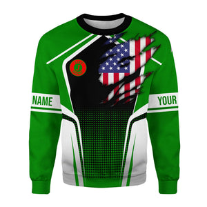 Railspirit Personalized Elgin Joliet And Eastern Railroad Sweatshirt American Eagle Vintage Train Shirt