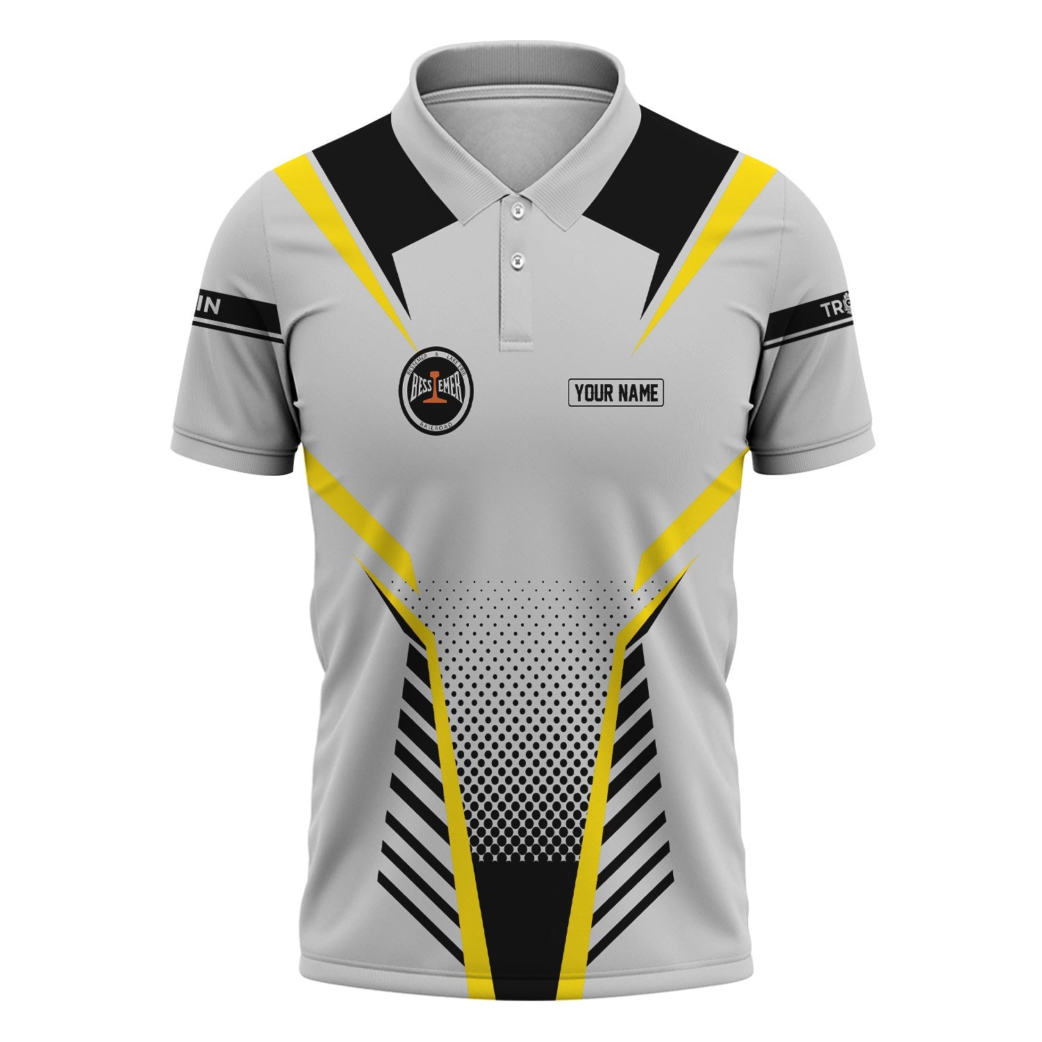 Railspirit Personalized Bessemer And Lake Erie Railroad Polo Shirt Unisex Train Shirt All Over Print