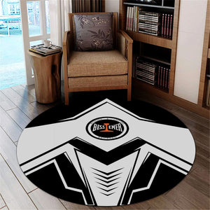 Railspirit Bessemer And Lake Erie Railroad Round Mat Railway Trainspotter Style Mat Gift Idea For Foamers