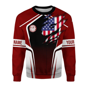 Railspirit Personalized Detroit & Mackinac Railroad Sweatshirt American Eagle Vintage Train Shirt