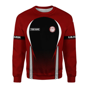 Railspirit Personalized Detroit & Mackinac Railroad Sweatshirt Stress Is Caused By Not Having Enough Trains Shirt All Over Print Shirt