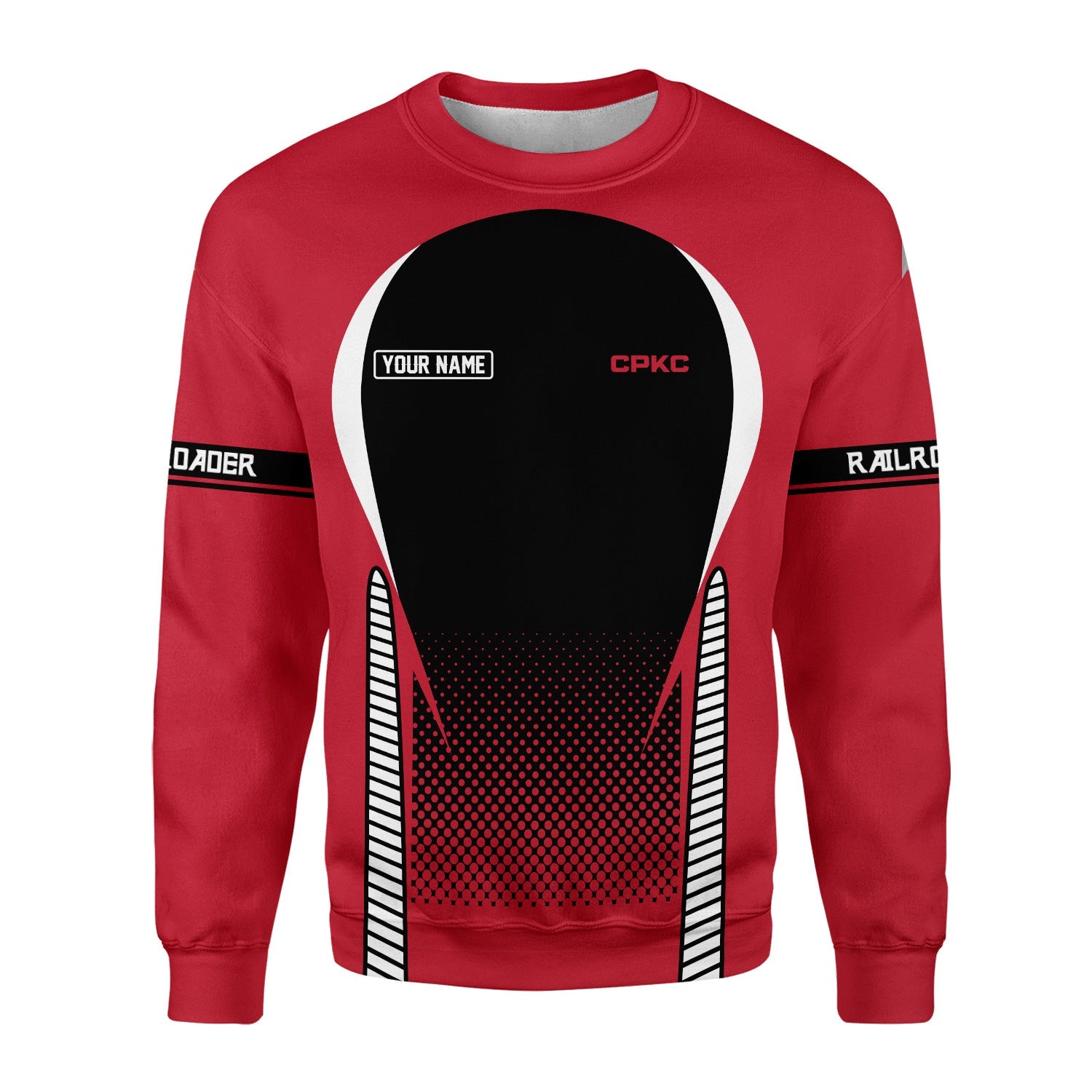 Railspirit Personalized Canadian Pacific Kansas City Sweatshirt Stress Is Caused By Not Having Enough Trains CPKC Shirt All Over Print Shirt