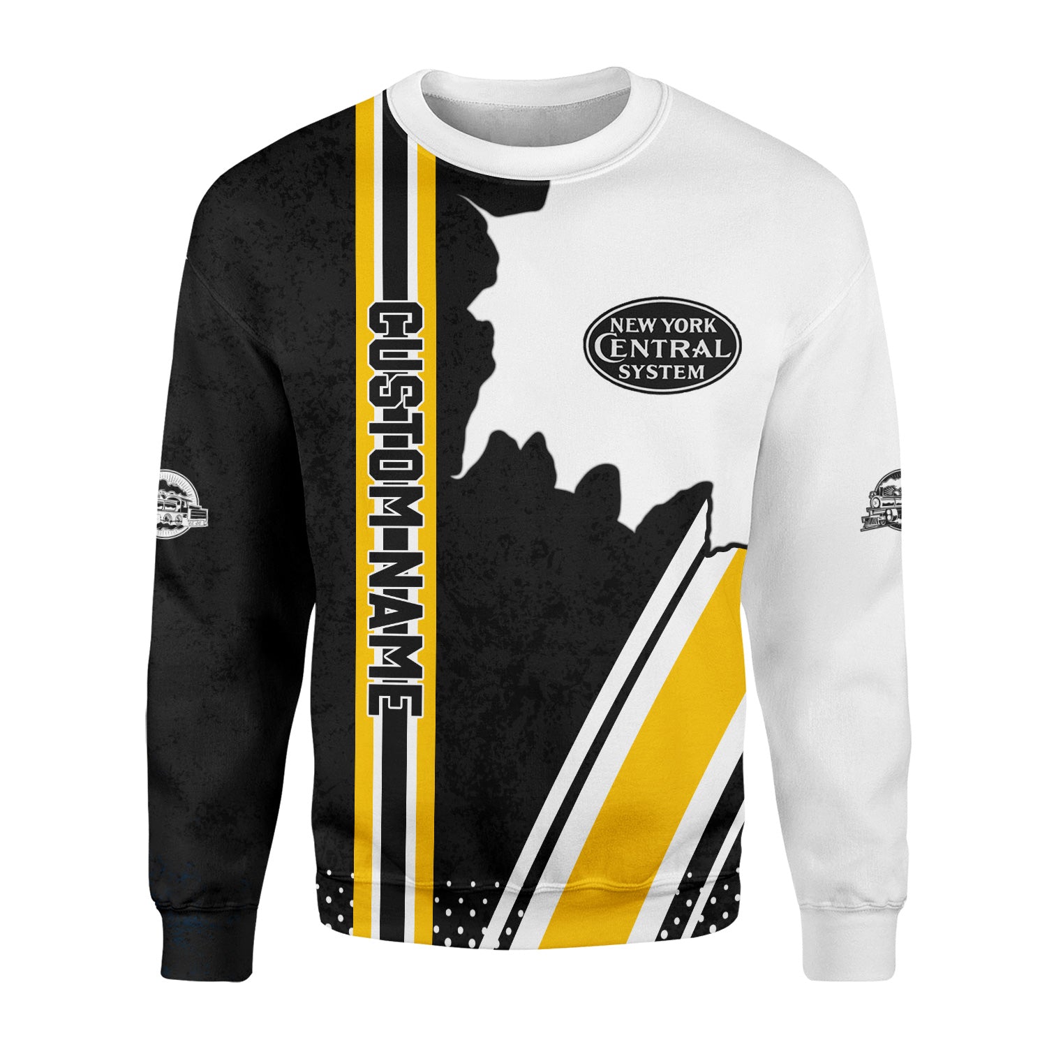 Railspirit Personalized New York Central Railroad Sweatshirt All Over Printed Unisex Shirt