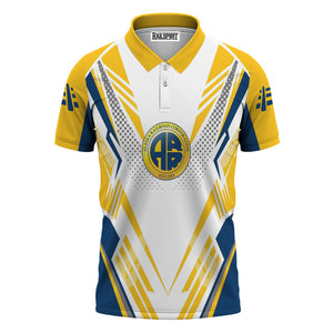 Railspirit Personalized Alaska Railroad Polo Shirt Railroad Tribute Design Train Shirt for Train Lovers