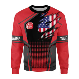 Railspirit Personalized Kansas City Southern Sweatshirt American Eagle Vintage Train Shirt