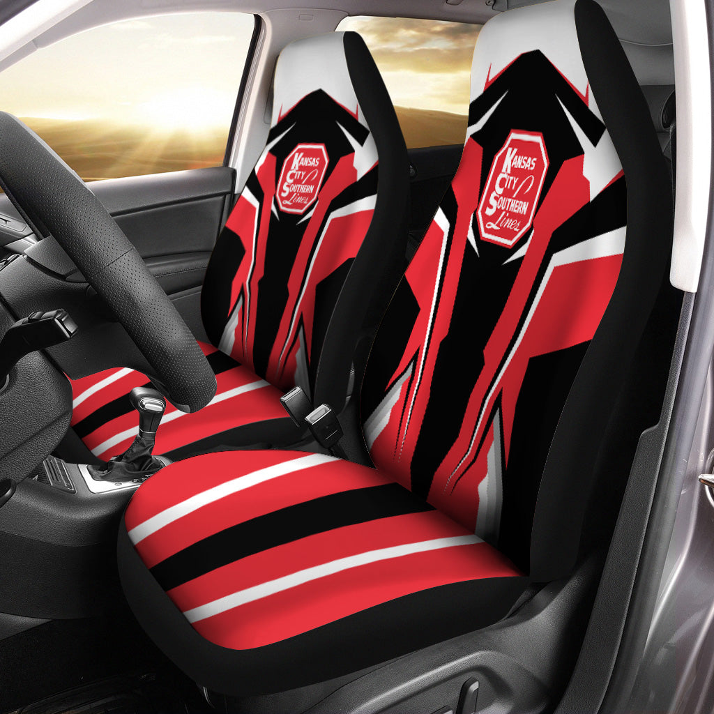 Railspirit Kansas City Southern Car Seat Cover Strong Line Style Seat Cover