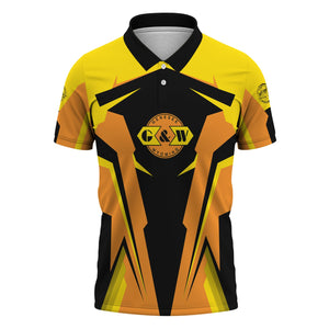 Railspirit Personalized Genesee & Wyoming Inc. Railroad Polo Shirt Strong Line Style Train Unisex Shirt All Over Print