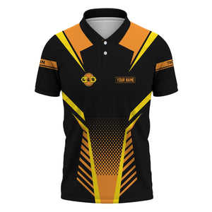 Railspirit Personalized Genesee & Wyoming Inc. Railroad Polo Shirt Unisex Train Shirt All Over Print