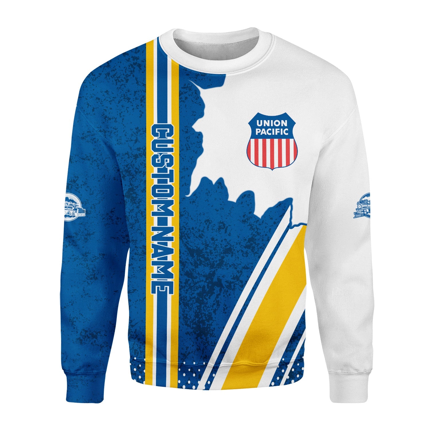 Railspirit Personalized Union Pacific Railroad Sweatshirt Big Boy All Over Printed Unisex Shirt