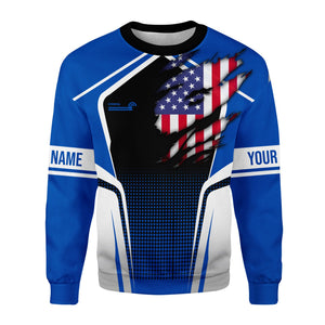 Railspirit Personalized Conrail Railroad Sweatshirt American Eagle Vintage Train Shirt