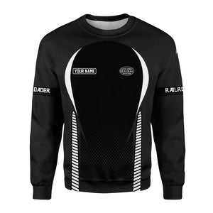 Railspirit Personalized New York Central Railroad Sweatshirt Stress Is Caused By Not Having Enough Trains Shirt All Over Print Shirt