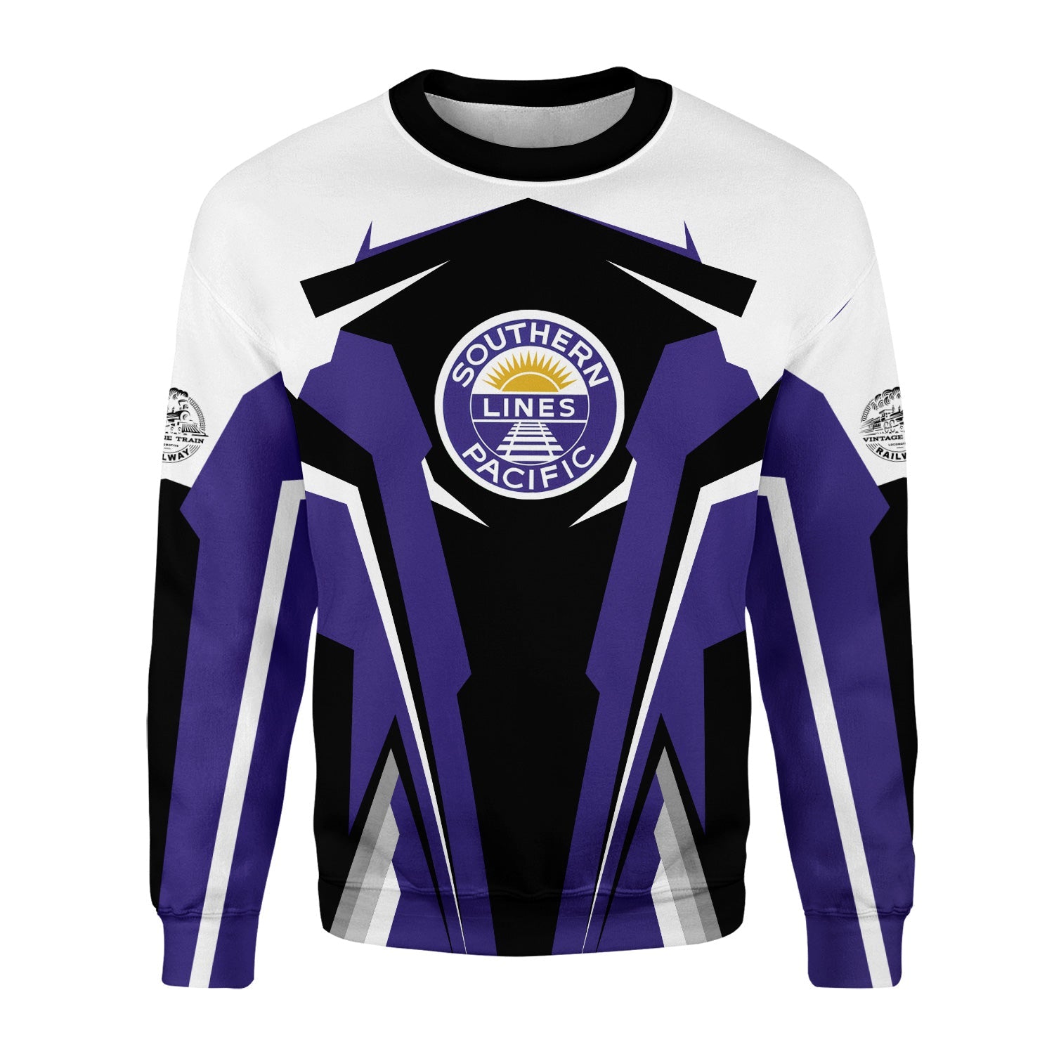 Railspirit Personalized Southern Pacific Railroad Sweatshirt Strong Line Style Train Unisex Shirt All Over Print