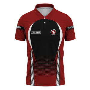 Railspirit Personalized Great Northern Railway Polo Shirt Stress Is Caused By Not Having Enough Trains GNR Shirt All Over Print