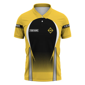 Railspirit Personalized Erie Railroad Polo Shirt Stress Is Caused By Not Having Enough Trains Shirt All Over Print