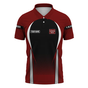 Railspirit Personalized Delaware, Lackawanna and Western Railroad Polo Shirt Stress Is Caused By Not Having Enough Trains DL&W Shirt All Over Print