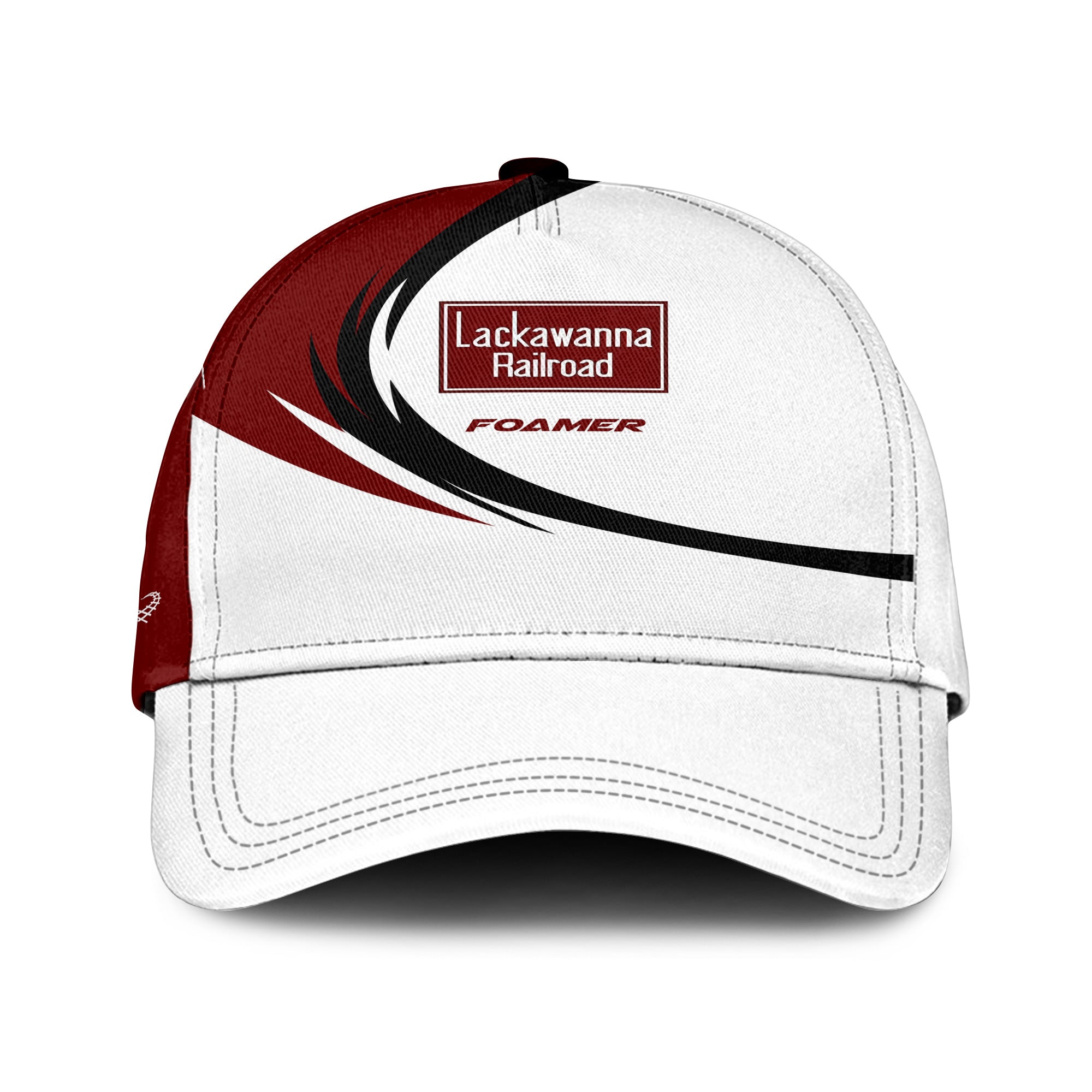 Railspirit Delaware, Lackawanna and Western Railroad Classic Cap Unique Graphic Style DL&W Cap For Train Enthusiasts