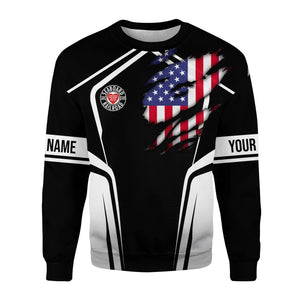 Railspirit Personalized Seaboard Air Line Railroad Sweatshirt American Eagle Vintage Train Shirt