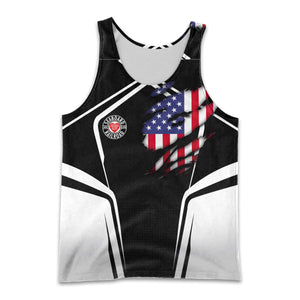 Railspirit Personalized Seaboard Air Line Railroad Men Tank Top American Eagle Vintage Train Shirt