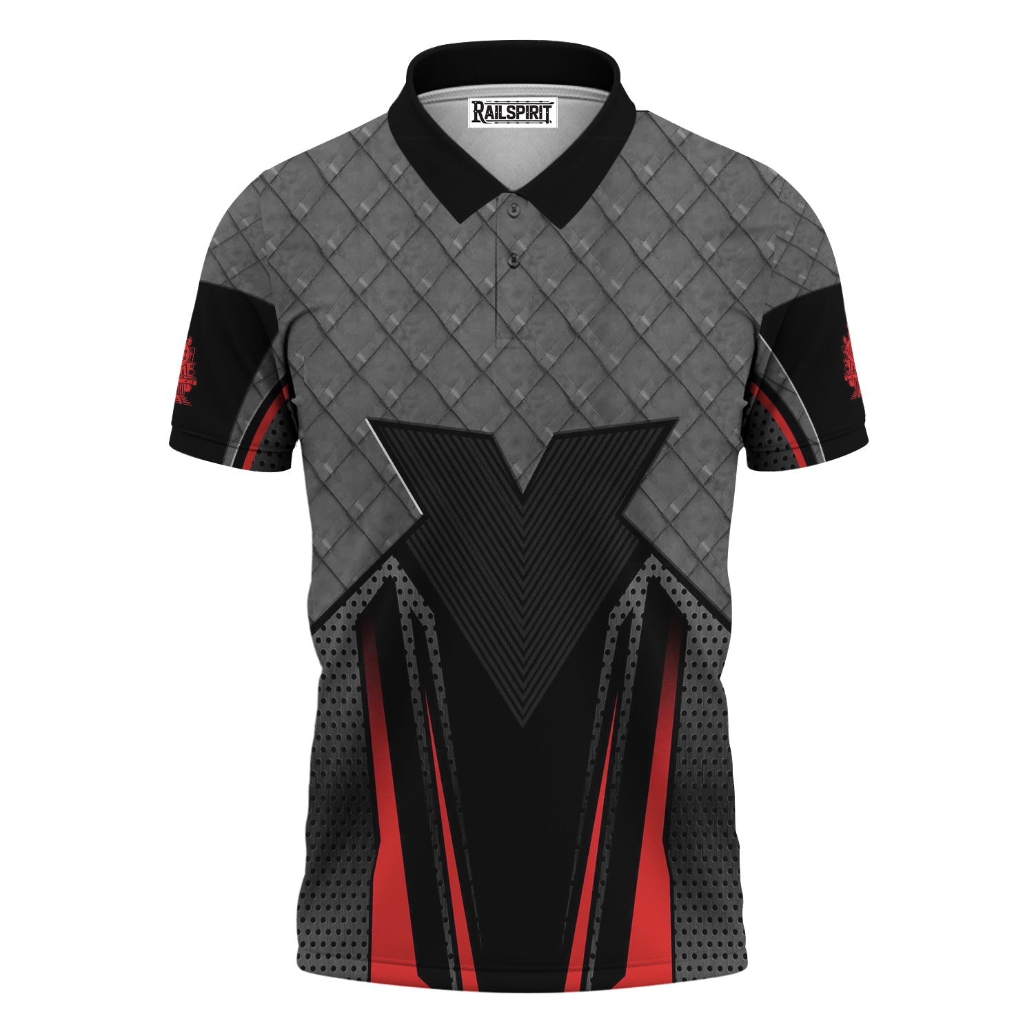 Railspirit Personalized Seaboard Air Line Railroad Polo Shirt Rugged Steel Vibes Train Shirt All Over Print