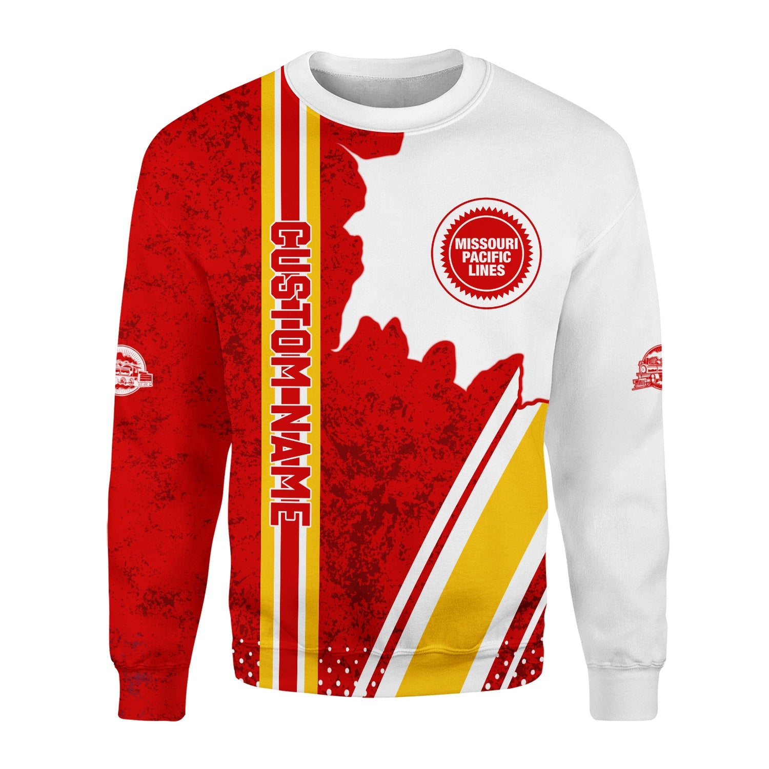 Railspirit Personalized Missouri Pacific Railroad Sweatshirt All Over Printed Unisex Shirt