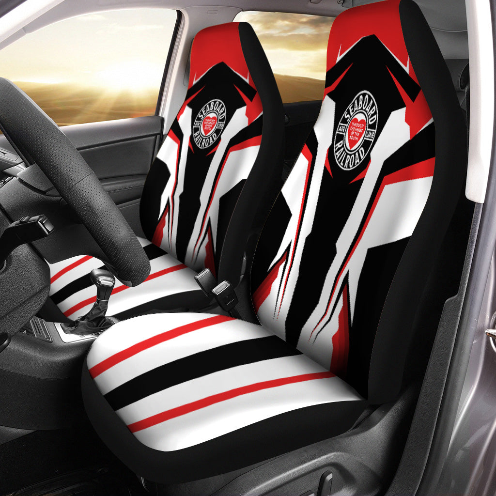 Railspirit Seaboard Air Line Railroad Car Seat Cover Strong Line Style Seat Cover