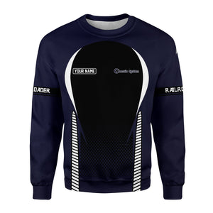 Railspirit Personalized Chessie System Railroad Sweatshirt Stress Is Caused By Not Having Enough Trains Shirt All Over Print Shirt