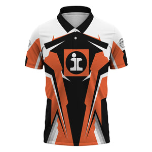 Railspirit Personalized Illinois Central Railroad Polo Shirt Strong Line Style Train Unisex Shirt All Over Print