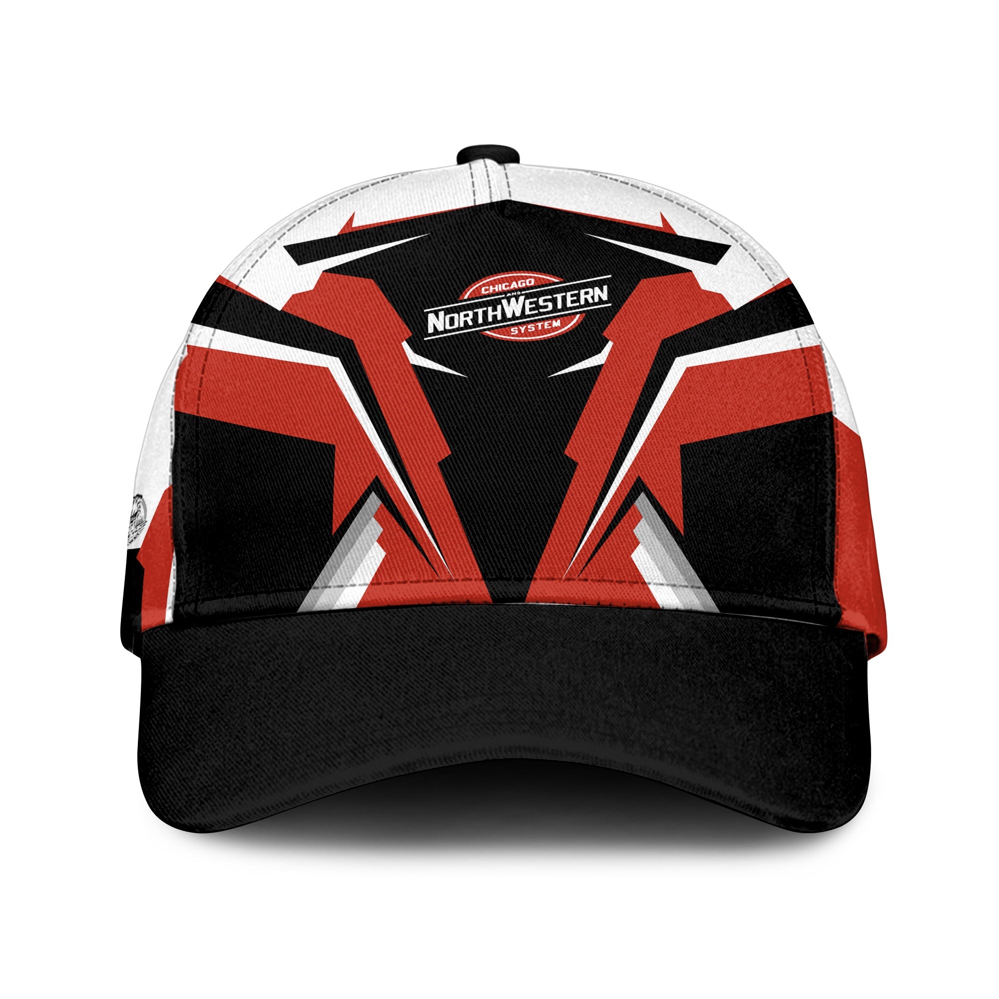 Railspirit Chicago and North Western Railway Classic Cap Strong Line Style Cap All Over Print