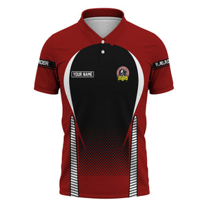 Railspirit Personalized Denver and Rio Grande Western Railroad Polo Shirt Stress Is Caused By Not Having Enough Trains Shirt All Over Print