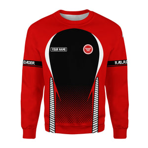 Railspirit Personalized Missouri Pacific Railroad Sweatshirt Stress Is Caused By Not Having Enough Trains Shirt All Over Print Shirt