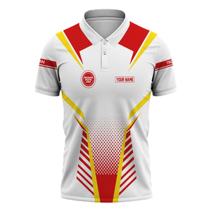 Railspirit Personalized Missouri Pacific Railroad Polo Shirt Unisex Train Shirt All Over Print