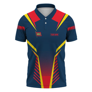 Railspirit Personalized Wabash Railroad Polo Shirt Unisex Train Shirt All Over Print