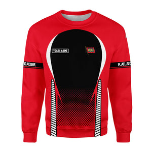 Railspirit Personalized Wabash Railroad Sweatshirt Stress Is Caused By Not Having Enough Trains Shirt All Over Print Shirt