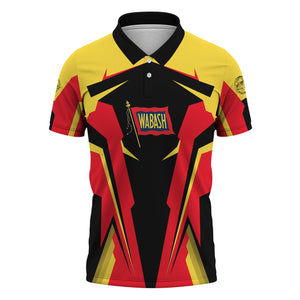 Railspirit Personalized Wabash Railroad Polo Shirt Strong Line Style Train Unisex Shirt All Over Print