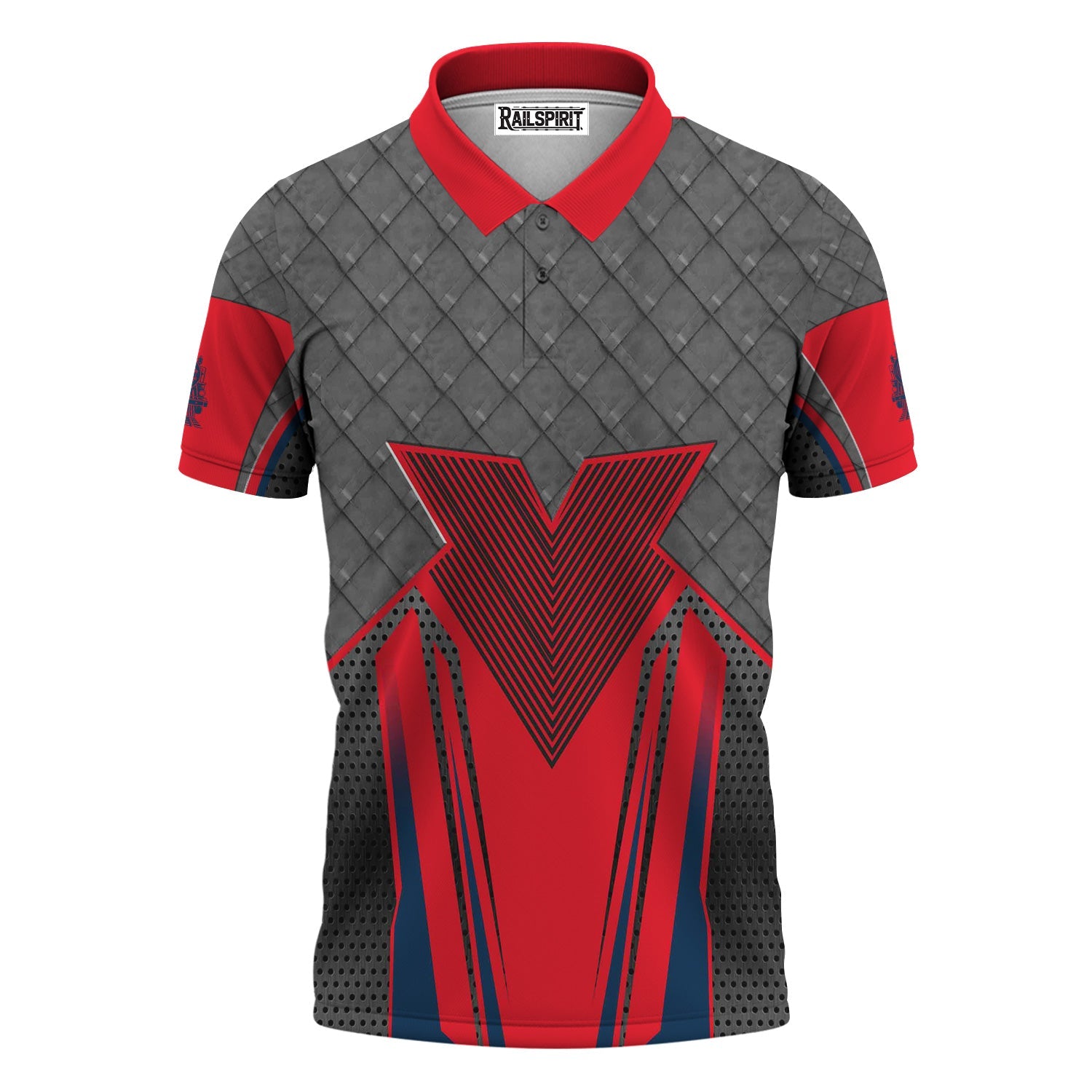 Railspirit Personalized Wabash Railroad Polo Shirt Rugged Steel Vibes Train Shirt All Over Print