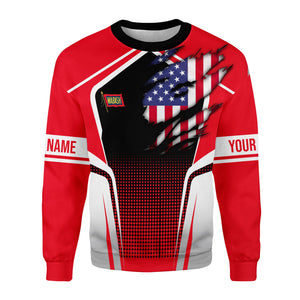 Railspirit Personalized Wabash Railroad Sweatshirt American Eagle Vintage Train Shirt