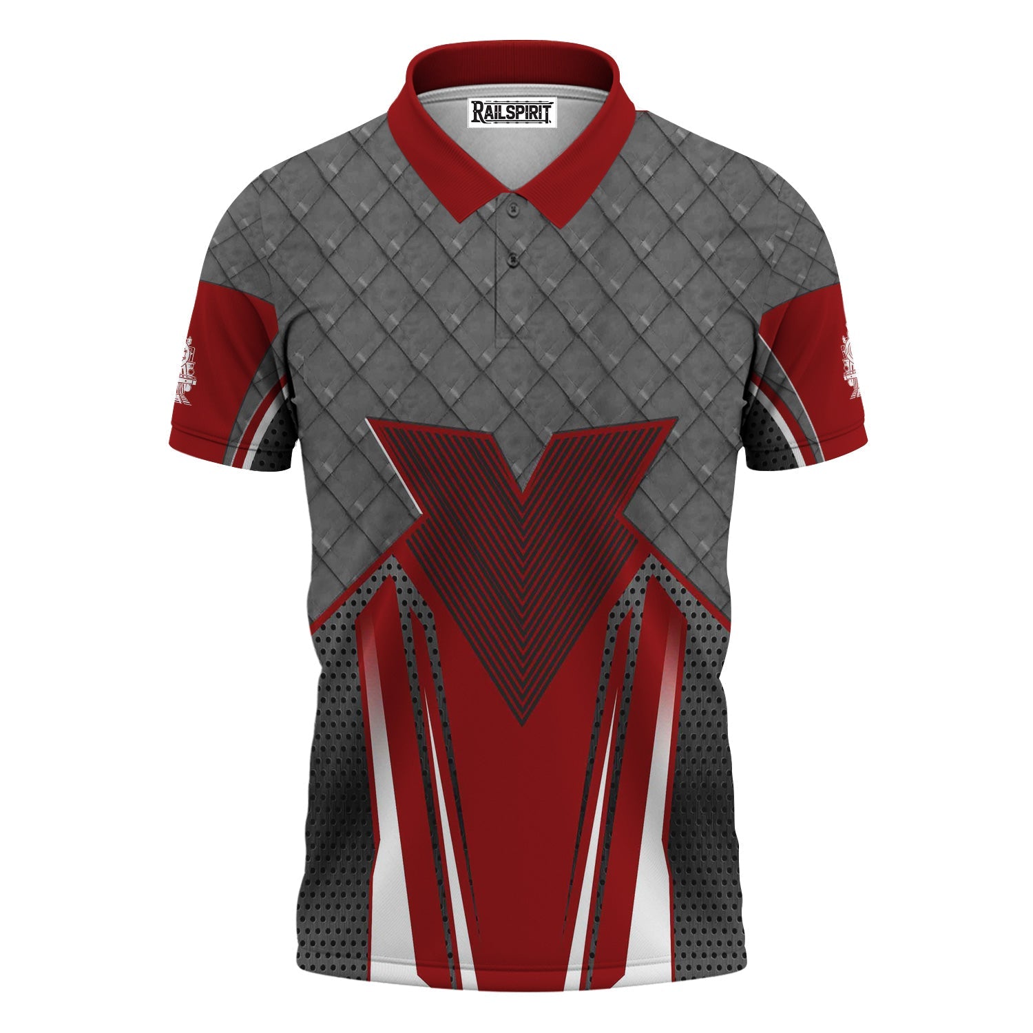 Railspirit Personalized Lehigh Valley Railroad Polo Shirt Rugged Steel Vibes Train Shirt All Over Print