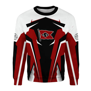 Railspirit Personalized Lehigh Valley Railroad Sweatshirt Strong Line Style Train Unisex Shirt All Over Print