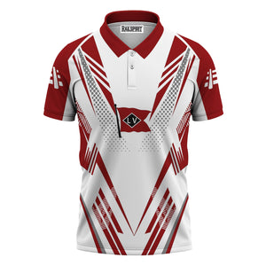 Railspirit Personalized Lehigh Valley Railroad Polo Shirt Railroad Tribute Design Train Shirt for Train Lovers