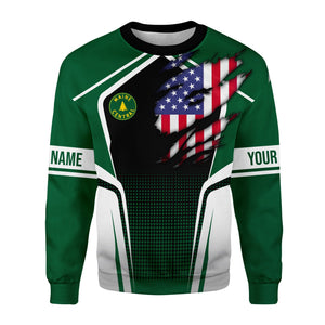 Railspirit Personalized Maine Central Railroad Sweatshirt American Eagle Vintage Train Shirt