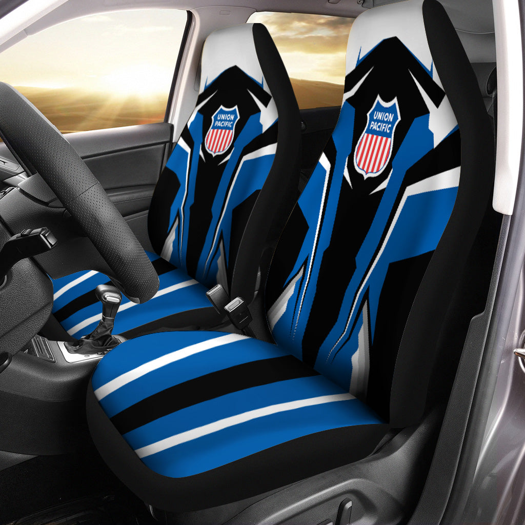 Railspirit Union Pacific Railroad Car Seat Cover Strong Line Style Big Boy Seat Cover
