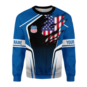 Railspirit Personalized Union Pacific Railroad Sweatshirt American Eagle Vintage Train Big Boy Shirt