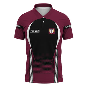 Railspirit Personalized Boston and Maine Railroad Polo Shirt Stress Is Caused By Not Having Enough Trains Shirt All Over Print