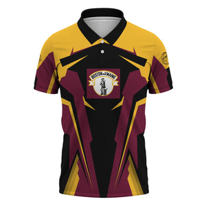Railspirit Personalized Boston and Maine Railroad Polo Shirt Strong Line Style Train Unisex Shirt All Over Print
