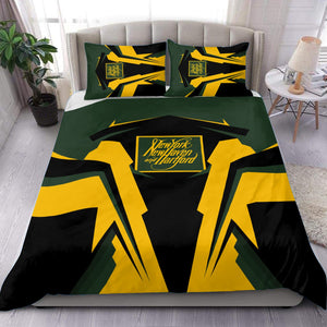 Railspirit New York, New Haven and Hartford Railroad Bedding Set Strong Line Style New Haven Railroad Bedding Set All Over Print
